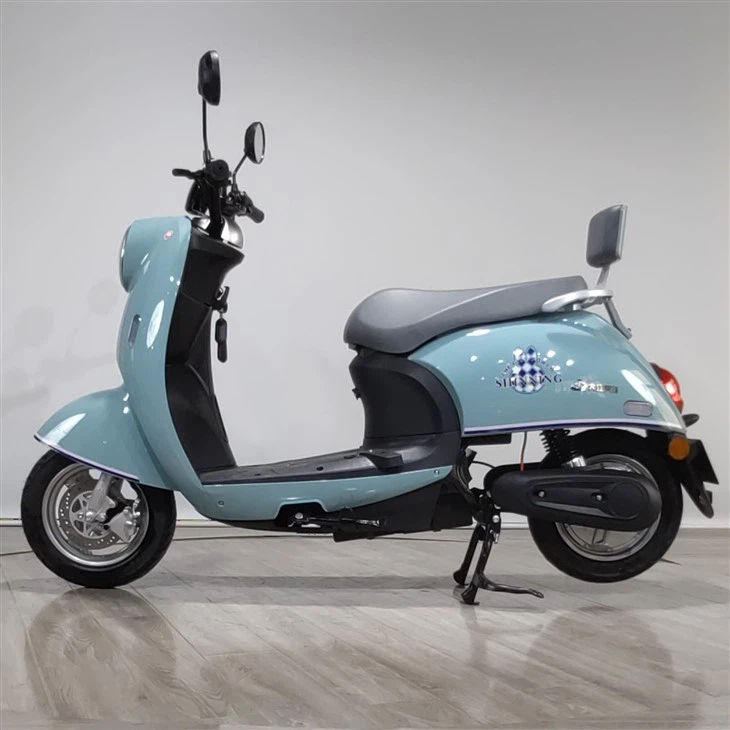 Electric Motorcycle Blue